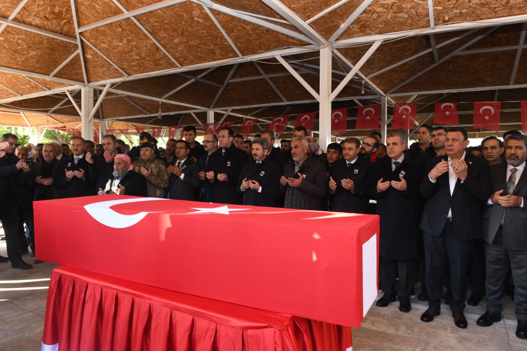ŞANLIURFA ŞEHİDİNİ SON YOLCULUĞUNA UĞURLADI