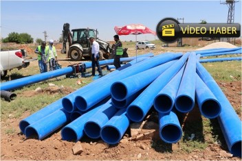 HARRANDA ALT YAPI ÇALIŞMALARI DEVAM