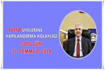 ŞUTSO AİDATLARINA YENİDEN