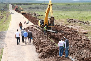 SİVEREK İÇME SUYU ARITMA TESİSİNDE ÇALIŞMALAR HIZLA