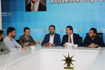 BAŞKAN BAYDİLLİ MAHALLE BAŞKANLARIYLA BİR ARAYA