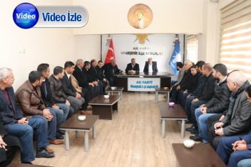 BAŞKAN ÇİFTÇİ, VİRANŞEHİRDE PARTİ TEŞKİLATI İLE BULUŞTU ( VİDEO HABER