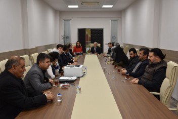 ŞANLIURFA KENT KONSEYİNDEN REKTÖR ÇELİKE