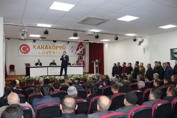 BAŞKAN BAYDİLLİ BELEDİYE PERSONELİYLE BİR ARAYA