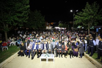 EYYÜBİYE BELEDİYESİ RAMAZAN ETKİNLİĞİNE VATANDAŞLAR YOĞUN İLGİ