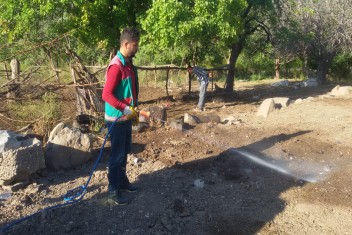 KARAKÖPRÜDE İLAÇLAMA SEFERBERLİĞİ