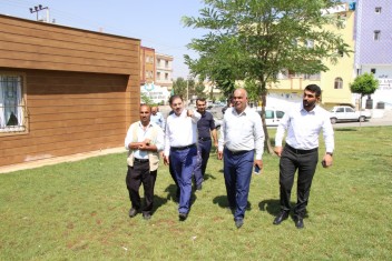 BAŞKAN CANPOLAT, SÜLEYMANİYE’DE İHTİYAÇLARI YERİNDE TESPİT
