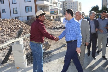 BAŞKAN BAYDİLLİ ALAN GEZİLERİNİ