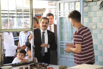BAŞKAN CANPOLAT, İHTİYAÇLARI YERİNDE TESPİT