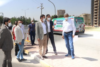 KARAKÖPRÜ’DE BALIKAYAĞI BULVARI TRAFİĞE