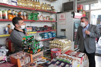BAŞKAN BEYAZGÜL’ÜN BUGÜNKÜ DURAĞI HALİLİYE İLÇESİ