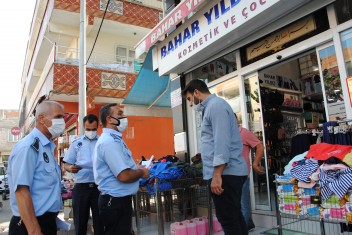 BÜYÜKŞEHİRDEN KALDIRIM İŞGALLERİNE