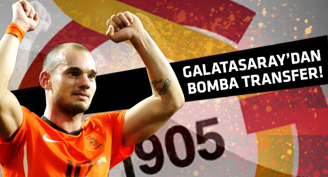 Galatasaraylılara Sneijder müjdesi!