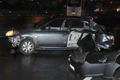 Beylikdüzünde feci kaza!