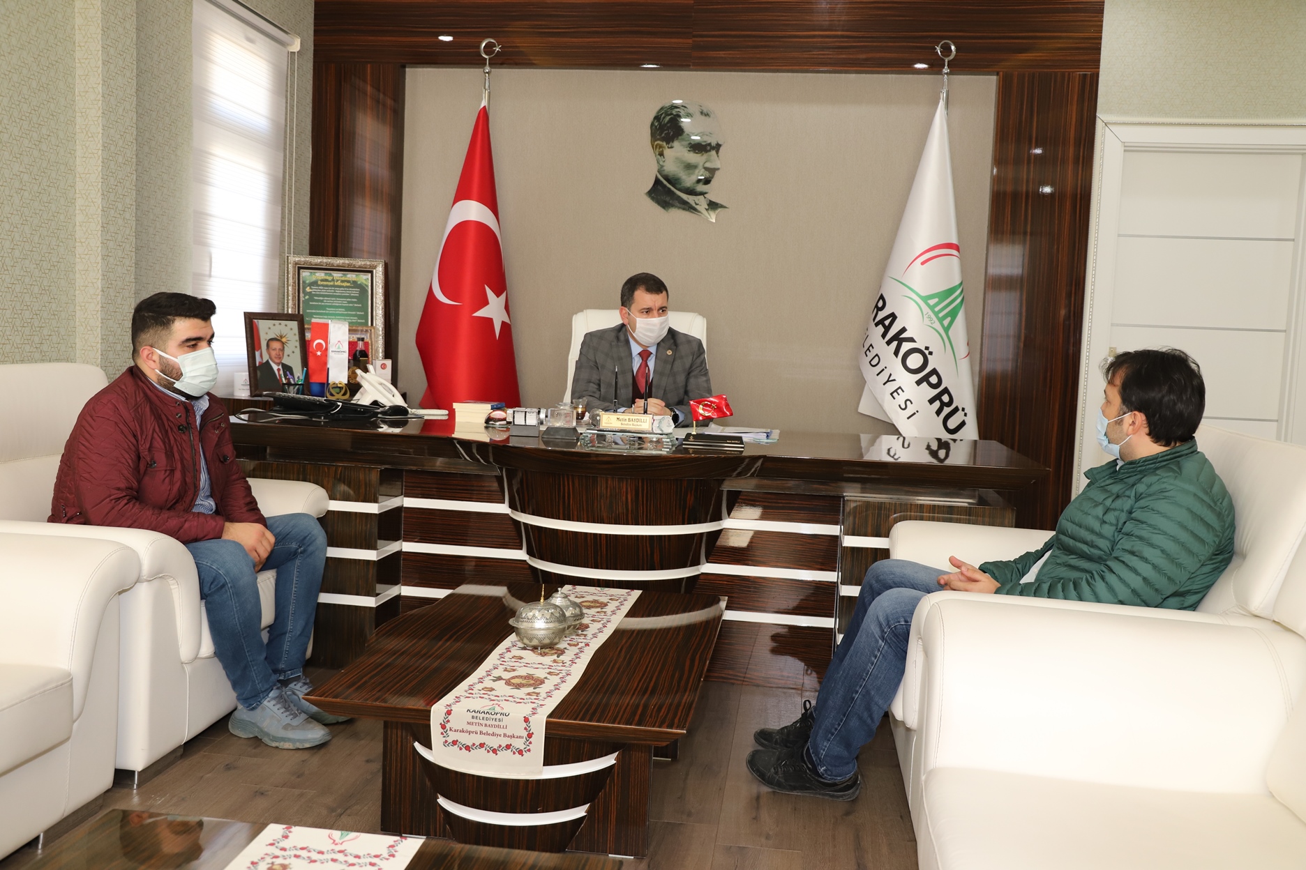 BAŞKAN BAYDİLLİ SMA HASTASI MİNİK ALARA İÇİN DESTEK İSTEDİ