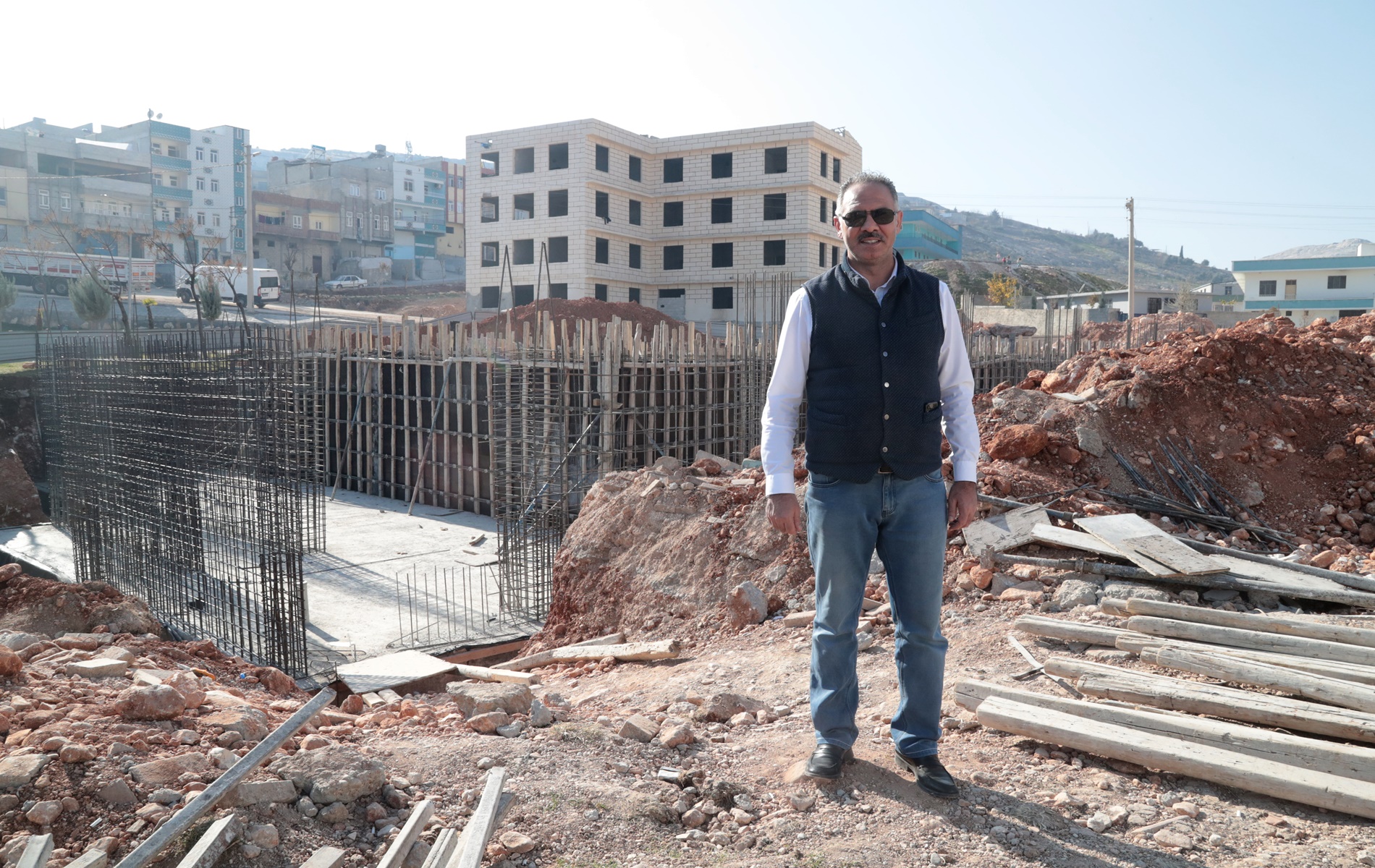 EYYÜBİYE’DE YARI OLİMPİK HAVUZDA ÇALIŞMALAR DEVAM EDİYOR.