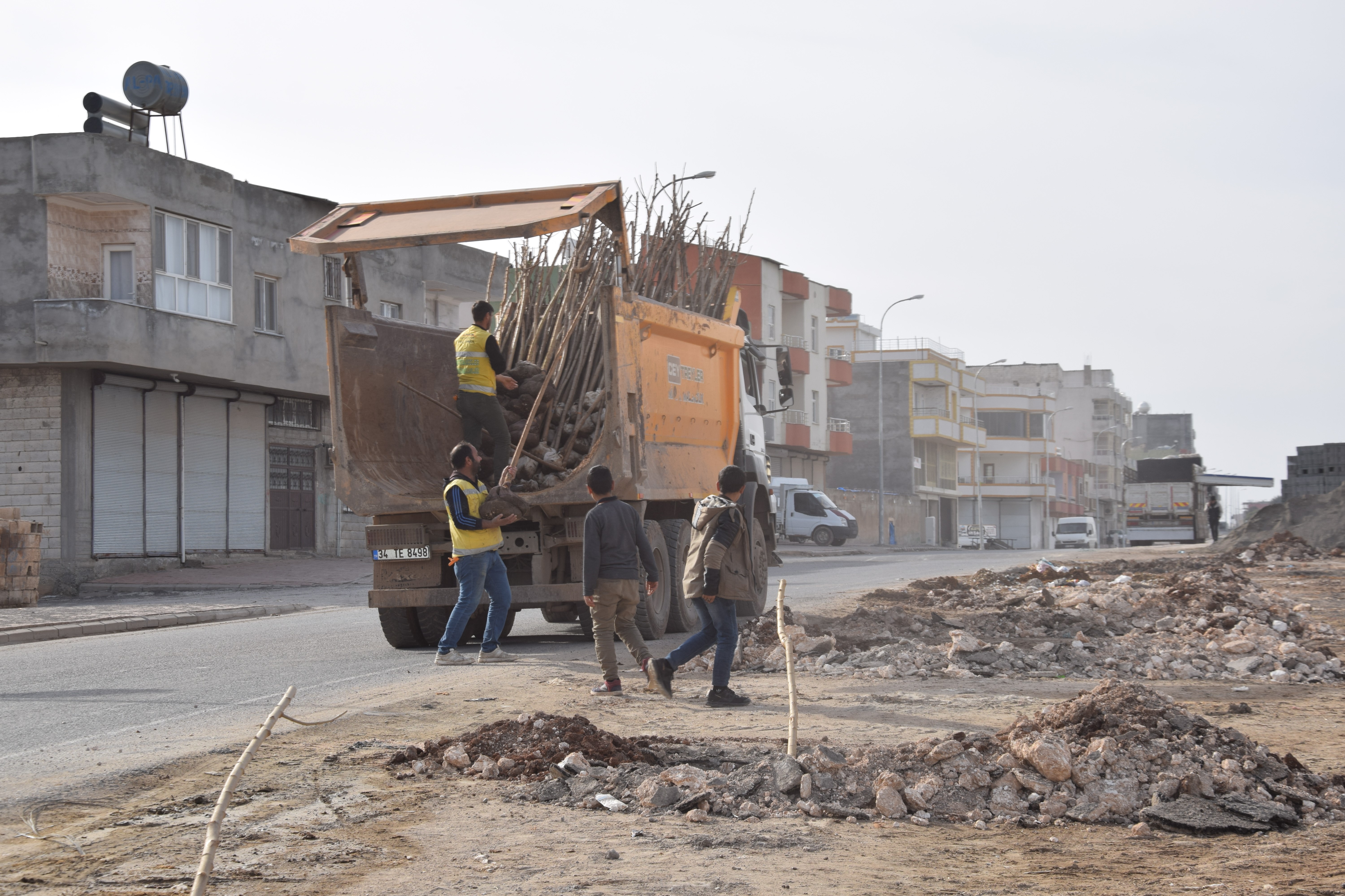 VİRANŞEHİR’DE AĞAÇLANDIRMA ÇALIŞMASI