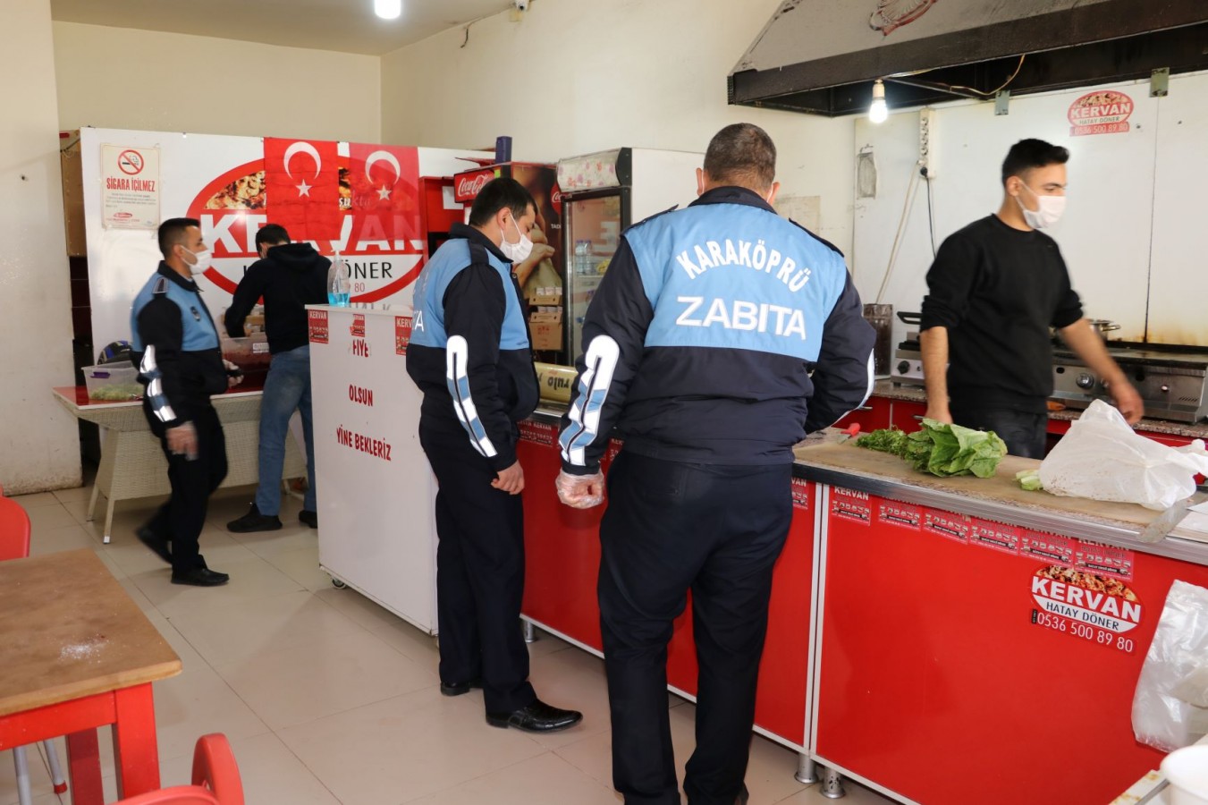 KARAKÖPRÜ ZABITADAN HİJYEN VE SAĞLIK DENETİMİ