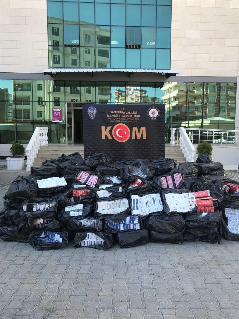 Şanlıurfa’da 15 Ayda 1069 Kaçakçılık Olayına Müdahale Edildi