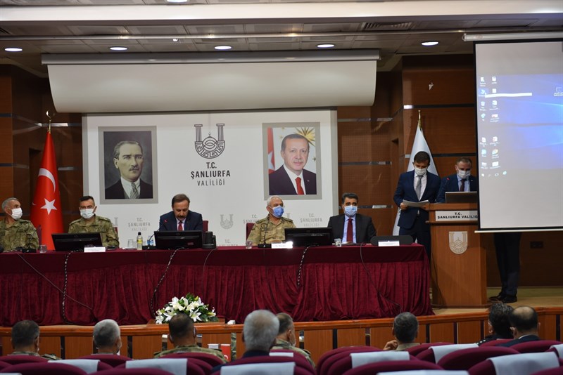 Barış Pınarı Bölgesi Koordinasyon Toplantısı Yapıldı