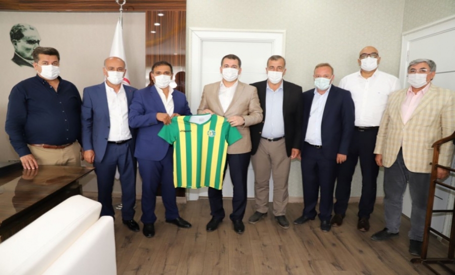 ŞANLIURFASPOR YÖNETİMİNDEN BAŞKAN BAYDİLLİ’YE TEŞEKKÜR ZİYARETİ