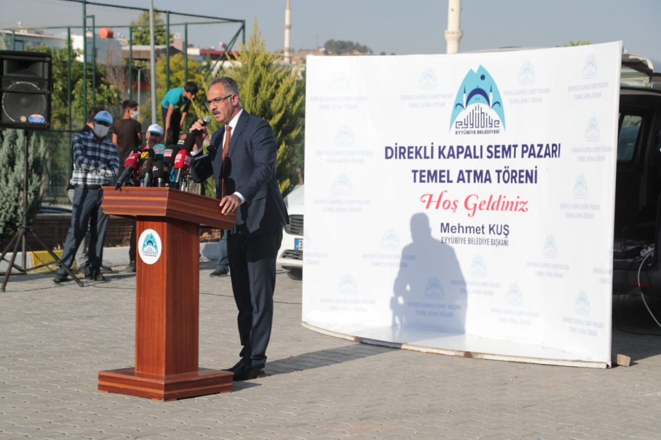 EYYÜBİYE BELEDİYESİNDEN BİR TEMEL ATMA DAHA