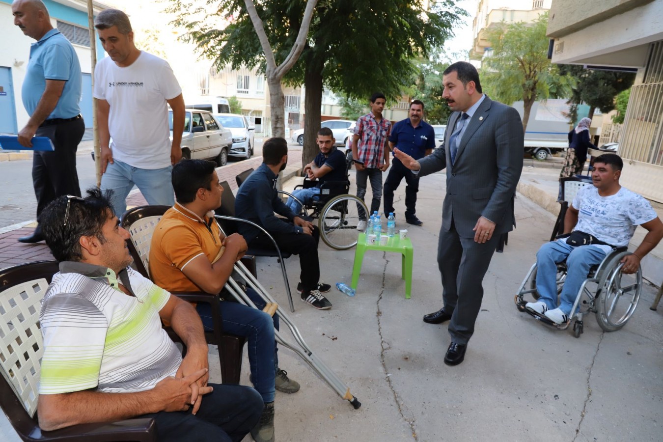 BAŞKAN BAYDİLLİ’DEN ENGELSİZ SPORCULARA ZİYARET