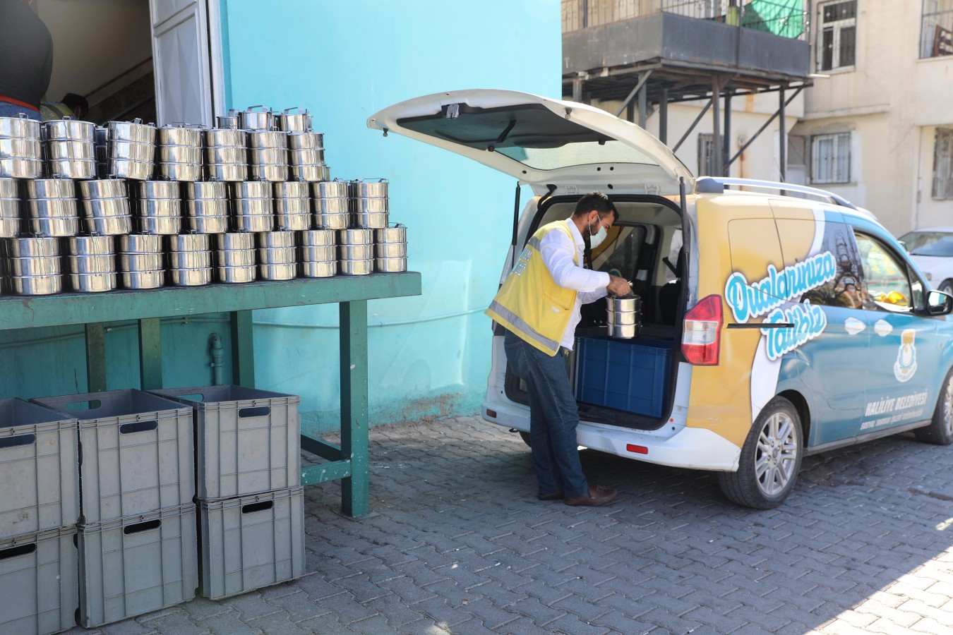 HALİLİYE’DE İHTİYACI OLAN HER EVE SICAK YEMEK