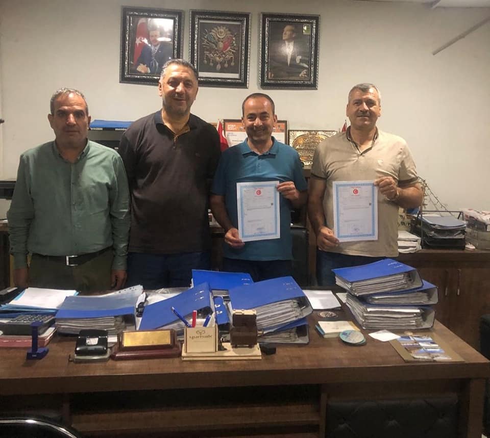 BAŞKAN MAHMUT ÇİFTÇİ VE EKİBİ YENİ SANAYİ İÇİN KOLLARI SIVADI