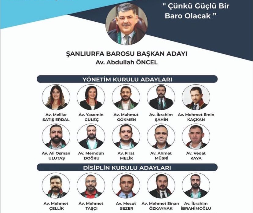 BAŞKAN ADAYI ÖNCEL A TAKIMINI AÇIKLADI..