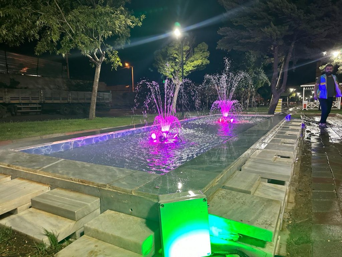 EYYÜBİYE PARKLARINDA GÖRSEL ŞÖLEN