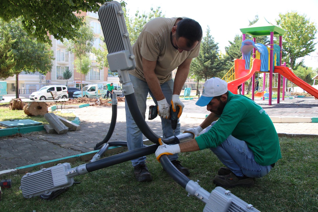 HALİLİYE BELEDİYESİ İLE PARKLAR DAHA GÜVENLİ