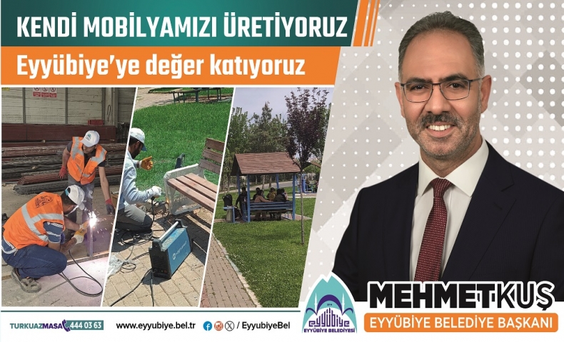 EYYÜBİYE’DE BİLİNÇLİ BELEDİYECİLİK UYGULAMALARI GENİŞLİYOR