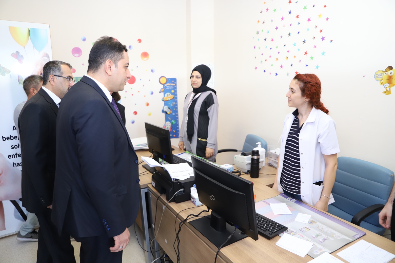 Sağlık Müdürü Solmaz Hilvan da  Sağlık Tesislerini Ziyaret etti.