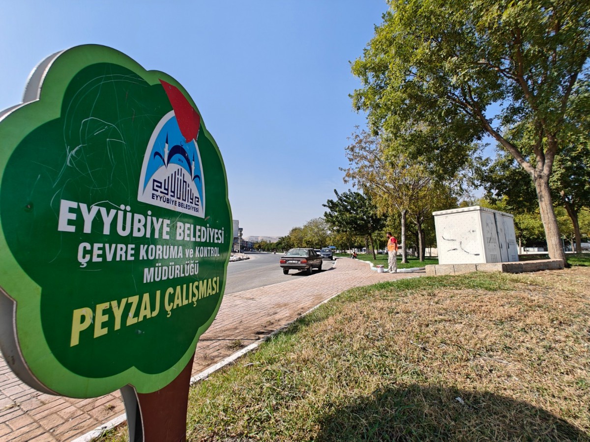 EYYÜBİYE YEŞİLE BÜRÜNÜYOR