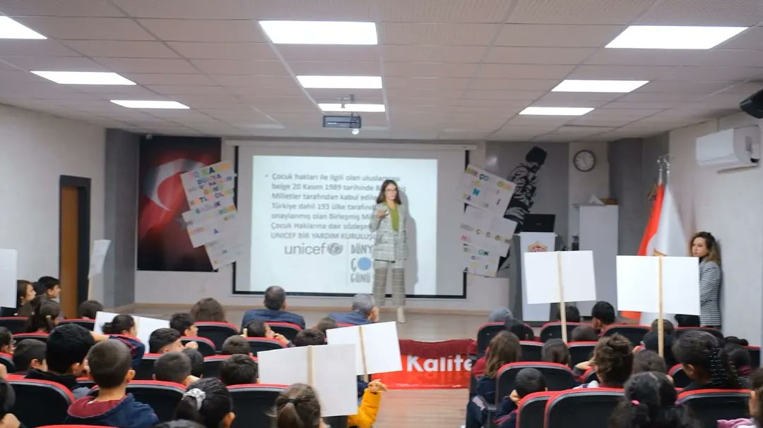 20 KASIM DÜNYA ÇOCUKLAR GÜNÜ ETKİNLİĞİ 