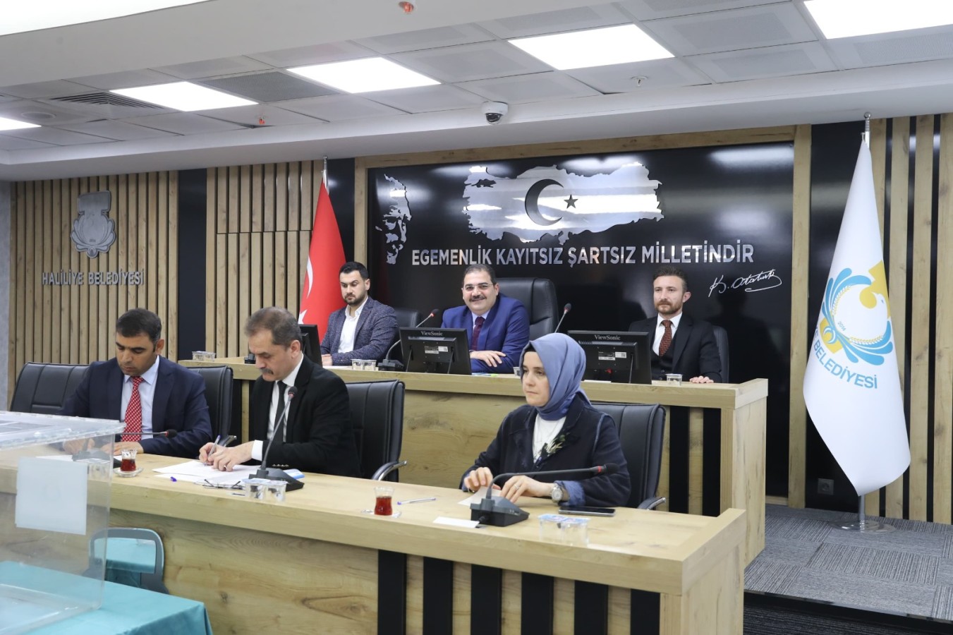 HALİLİYE’DE YENİ DÖNEMİN İLK MECLİS TOPLANTISI GERÇEKLEŞTİ