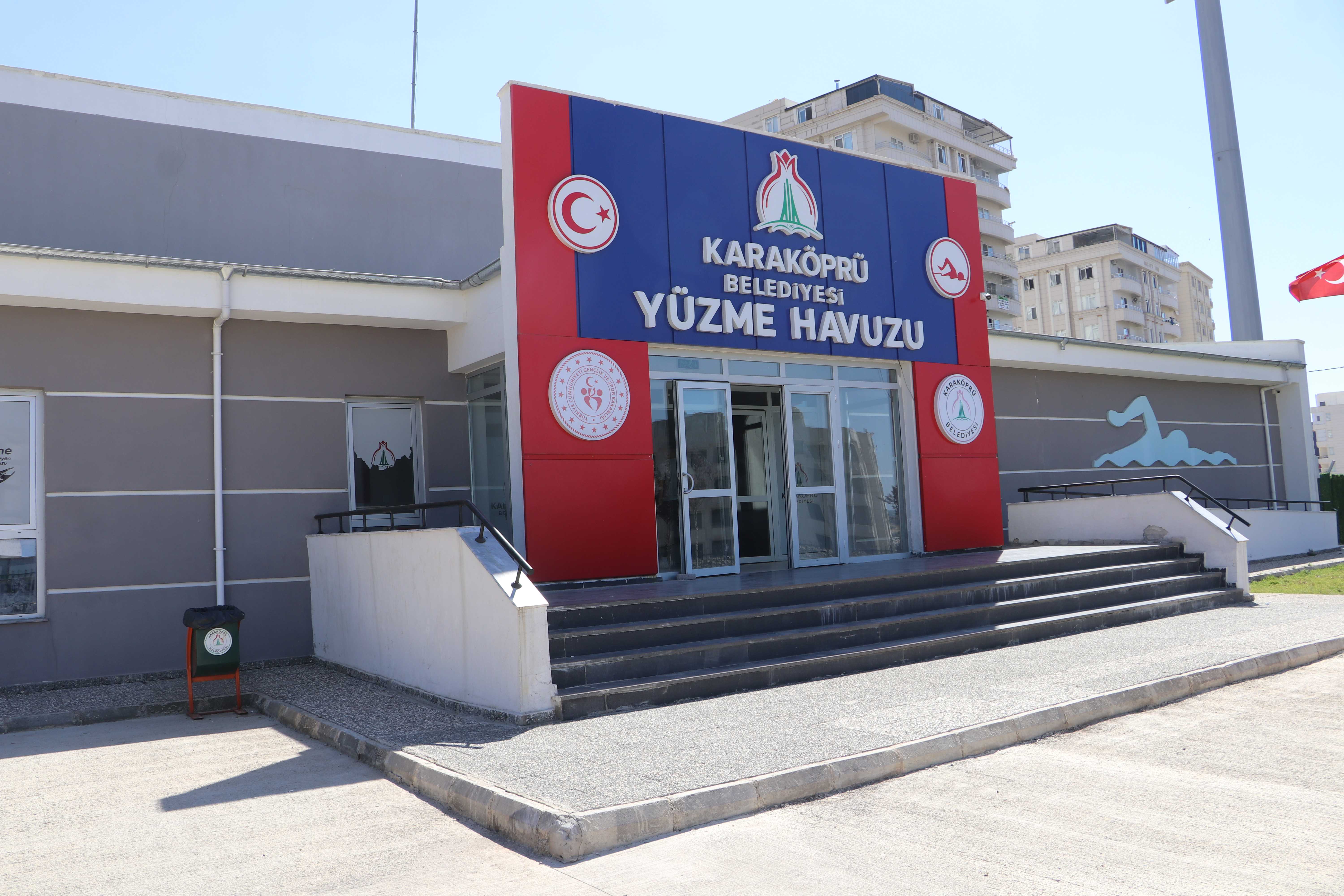 KARAKÖPRÜ’DE YÜZME HAVUZU SEZONU AÇILIYOR