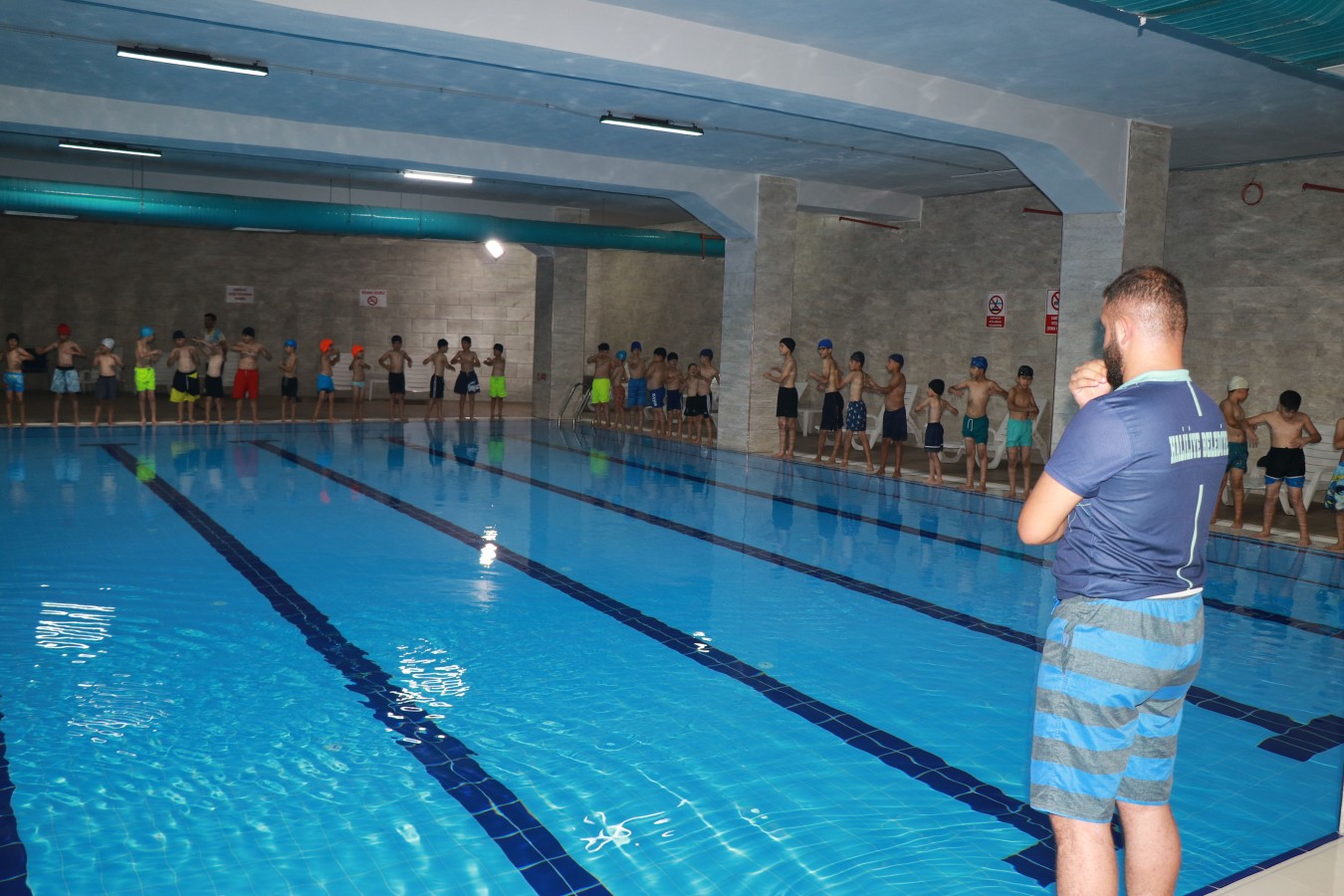 ÇOCUKLAR, HALİLİYE BELEDİYESİ İLE BU YAZ YÜZME ÖĞRENECEK