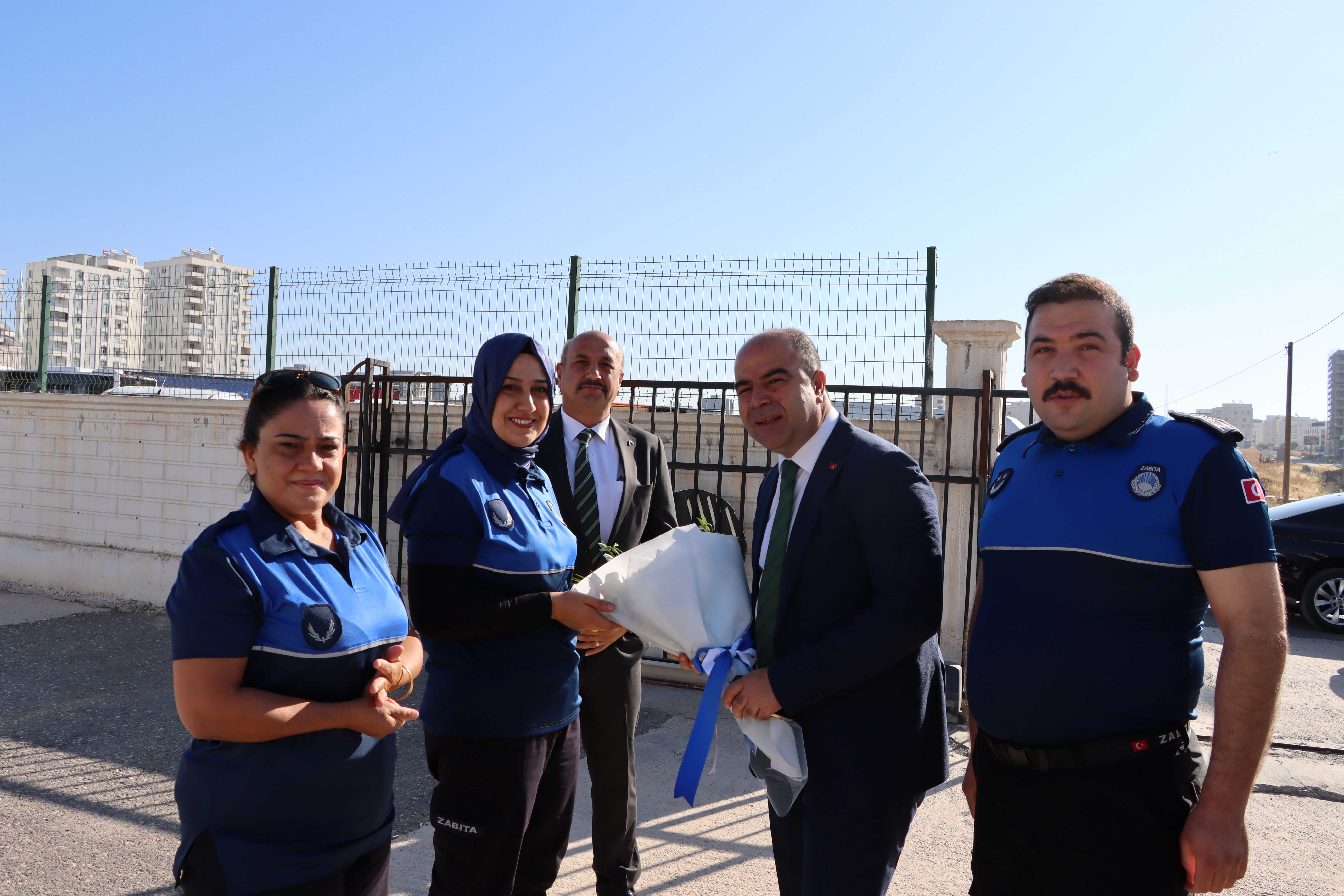 BAŞKAN NİHAT ÇİFTÇİ ZABITALARIN HAFTASINI KUTLADI 