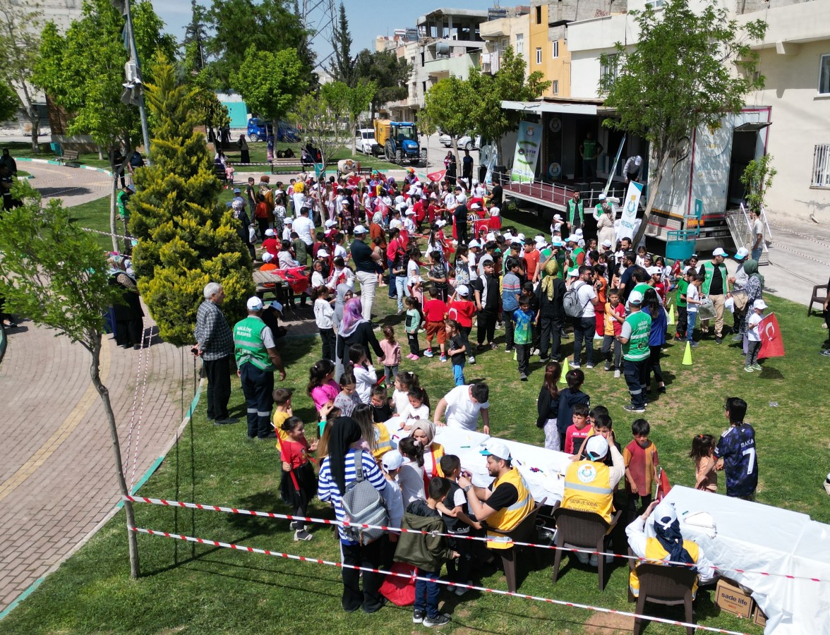 HALİLİYE BELEDİYESİ 23 NİSAN ÇEVRE VE ÇOCUK ŞENLİĞİ COŞKUYLA GERÇEKLEŞTİRİLDİ