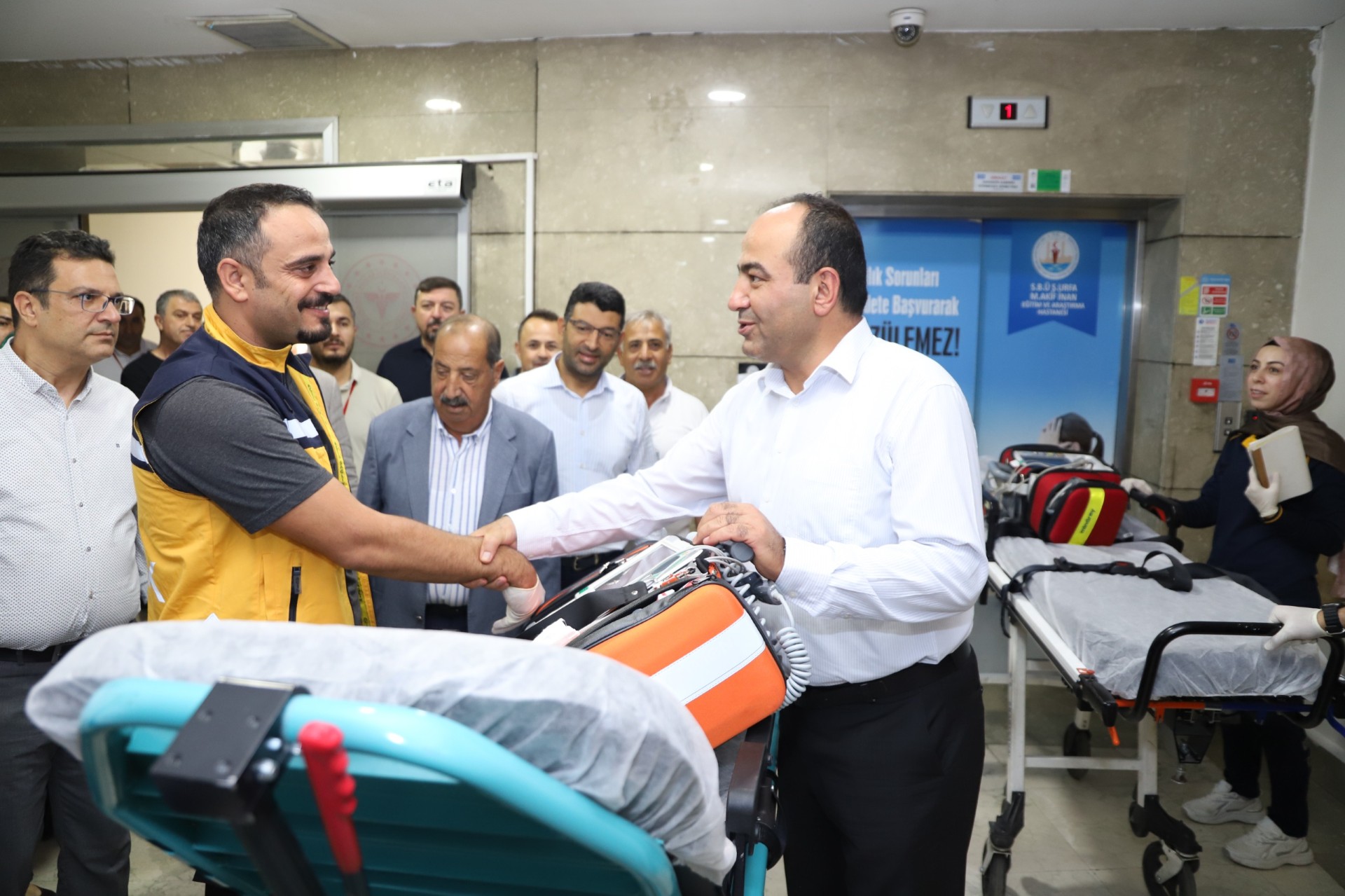 İL SAĞLIK MÜDÜRÜ DR. ERHAN BERK ZİYARETLERİNE DEVAM EDİYOR.