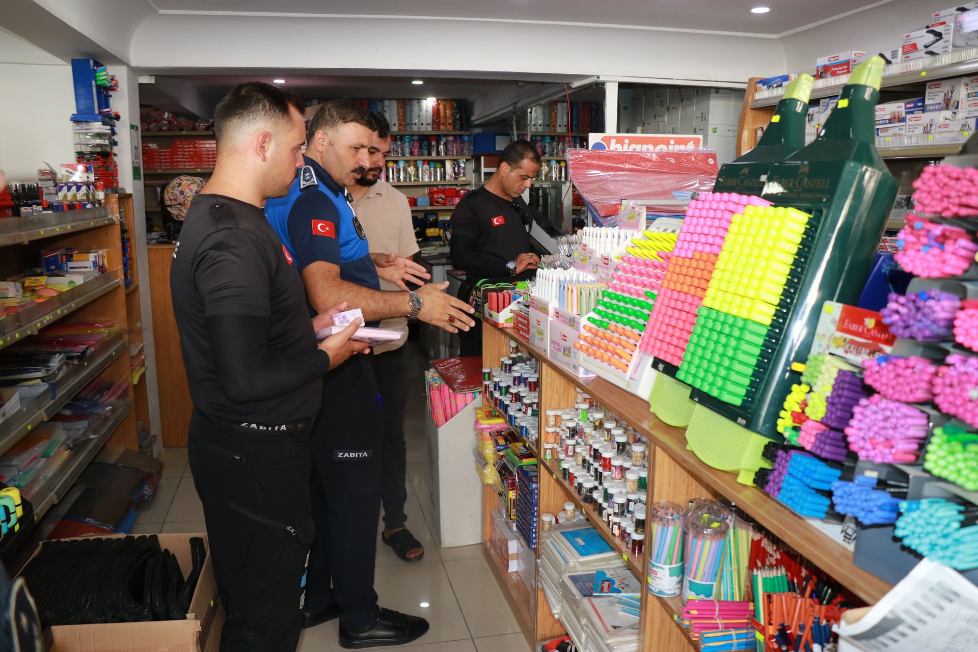 HALİLİYE'DE ZABITADAN YENİ EĞİTİM ÖĞRETİM YILI ÖNCESİ SIKI DENETİM